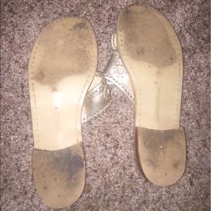 Bottom of Jack Rogers sandals